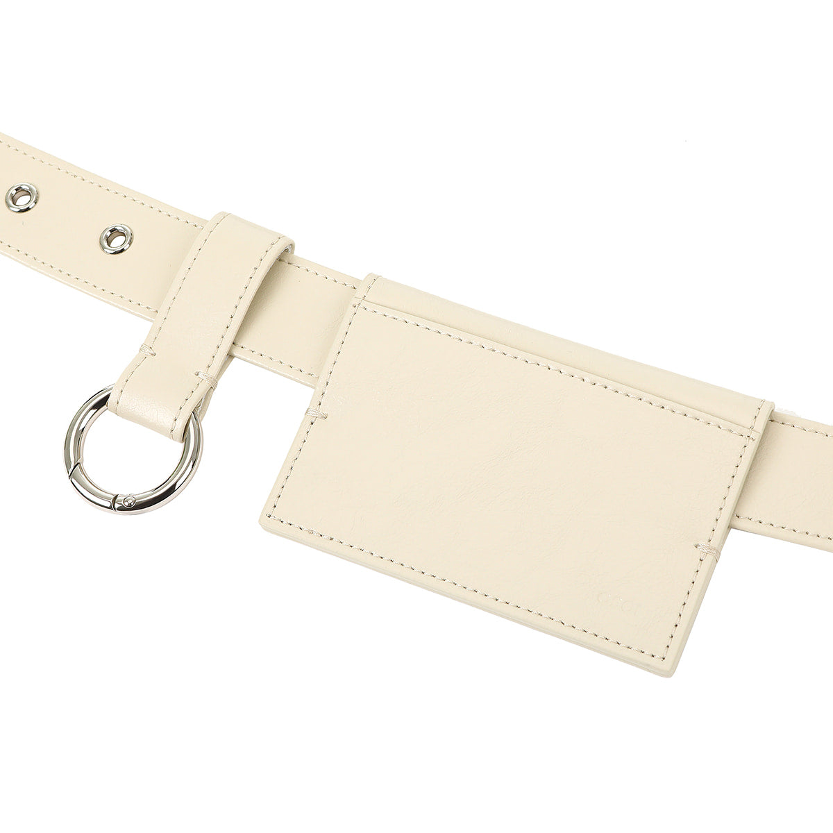 POCKET BELT WASHED BEIGE OSOI JAPAN